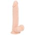 NatuurSkin - Realistische zuignap dildo - Huidkleur (Medium)