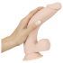 NatuurSkin - Realistische zuignap dildo - Huidkleur (Medium)