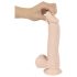 NatuurSkin - Realistische zuignap dildo - Huidkleur (Medium)