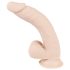 NatuurSkin - Realistische zuignap dildo - Huidkleur (Medium)