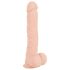 Nature Skin - Levensechte zuignap dildo - Natuurlijk (groot)