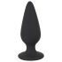 Black Velvet Zwaar - 40g anaal plug (zwart)