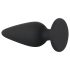 Black Velvet Zwaar - 40g anaal plug (zwart)