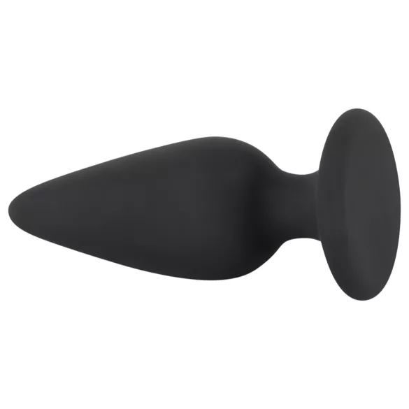 Black Velvets - anaal plug - zwaar 75g - siliconen zwart