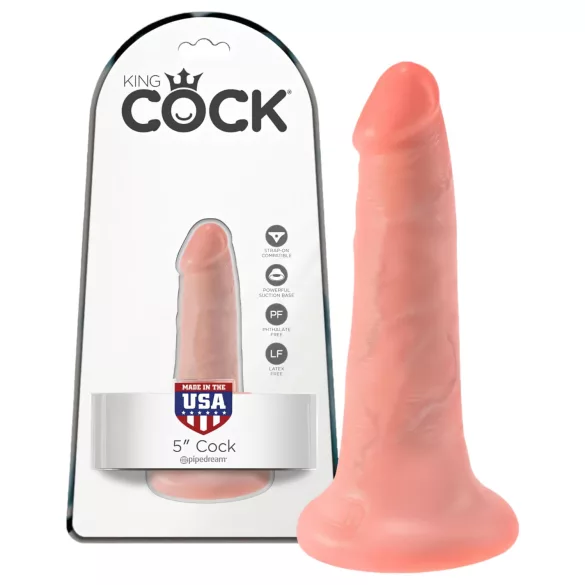 King Cock - dildo - 13 cm natuurlijk