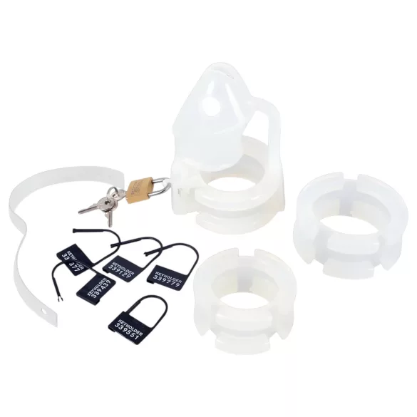 You2Toys - peniskooi - siliconen - wit