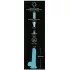 You2Toys Glow in the Dark - dildo met zuignap - oplichtend - blauw