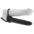 Analfantasy Double Trouble - strap-on anaal dildo (zwart)