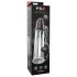 PDX Elite - 2in1 - penis pomp en masturbator in één (transparant)