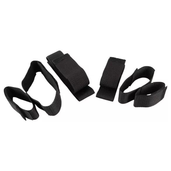 Bad Kitty - bondage set handen en voeten - zwart