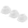Womanizer Premium M - reservemondstuk set - wit - 3 stuks