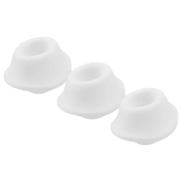 Womanizer Premium M - reservemondstuk set - wit - 3 stuks