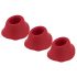 Womanizer Premium M - vervangende zuigkap set - rood (3 st.)