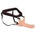 You2Toys - Strap-on M - verstelbare, holle dildo - natuurlijk
