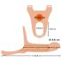 You2Toys - Strap-on M - verstelbare, holle dildo - natuurlijk