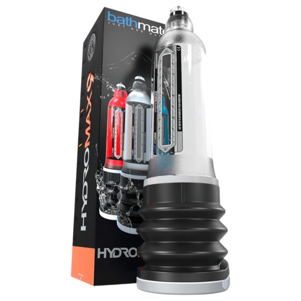 Bathmate Hydromax9 - penispomp hydraulisch - transparant