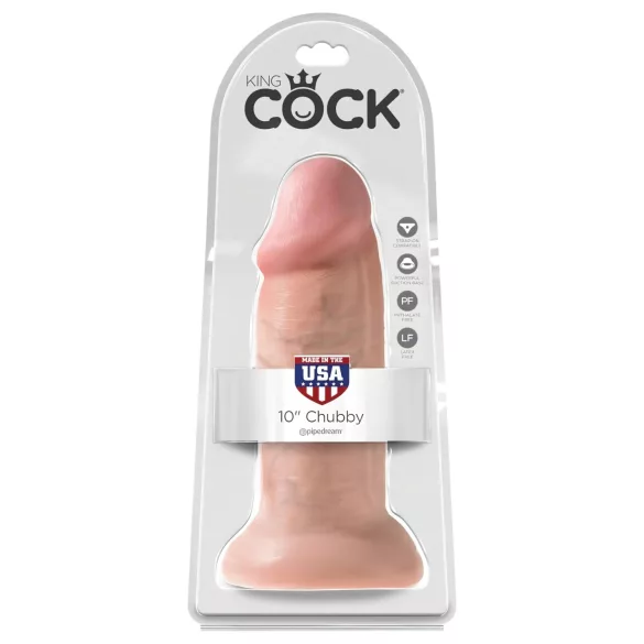 King Cock - dildo 25 cm - realistisch - huidkleur