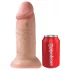 King Cock - dildo 25 cm - realistisch - huidkleur