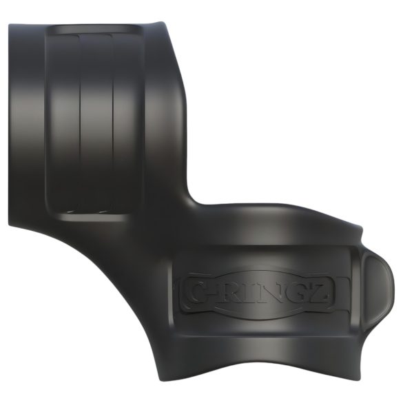 Fantasy Mr. Big - penisring en teelbalstretcher (zwart)