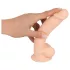 Silexd 7 - dildo met zuignap - 17,5 cm - huidkleur