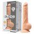 Silexd 9,5 - zuignap dildo - 24cm (natuur)