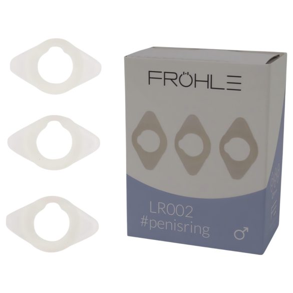 Fröhle LR002 (2,1 cm) - Medische Penisringen Set (3 stuks)