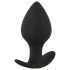 Black Velvet - silicone anaal plug set (3-delig) - zwart