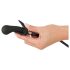 You2Toys - Opblaasbare anaalplug met balletjes (zwart)