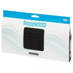 Happyrabbit - seksspeeltje etui - zwart - medium