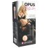mystim OPUS Mica - realistische vaginamasturbator (natuurlijk-zwart)