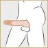 Realistixxx - Realistische Penismantel met Haringring - 16cm (Natuurlijk)