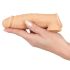 Realistixxx - Realistische Penismantel met Haringring - 16cm (Natuurlijk)