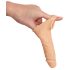 Realistixxx - Realistische Penismantel met Haringring - 16cm (Natuurlijk)
