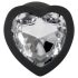You2Toys Buttplug - Anale Plug met Witte Steen (Zwart)