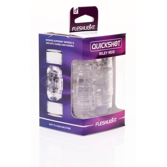 Fleshlight Quickshot Riley Reid - reisvriendelijke masturbator