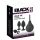 Black Velvet - anale plug set (4 stuks) - zwart