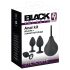 Black Velvet - anale plug set (4 stuks) - zwart