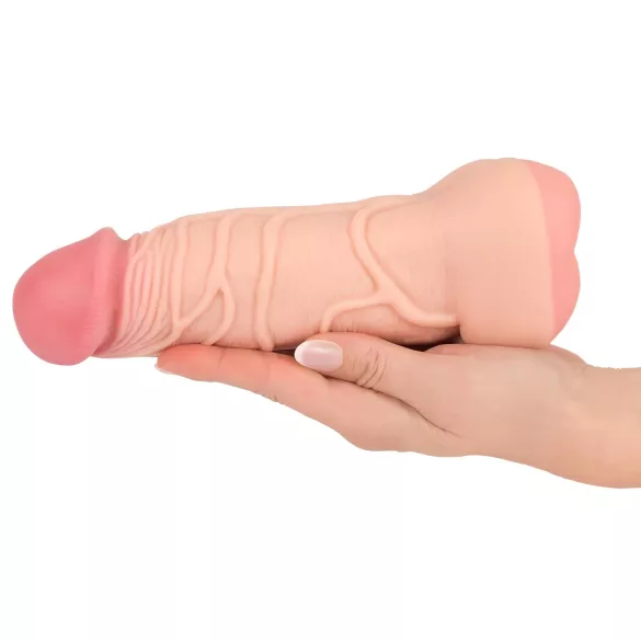 Nature Skin - 2in1 masturbator en penis sleeve - huidkleur