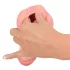 Nature Skin - 2in1 masturbator en penis sleeve - huidkleur