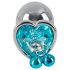 You2Toys - Buttplug Set - Anale Plug Set + Leash (zilver)