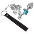 You2Toys - Buttplug Set - Anale Plug Set + Leash (zilver)