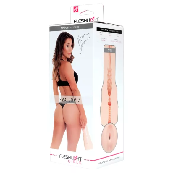 Fleshlight Eva Lovia Spice - vaginapomp masturbator - realistisch - siliconen