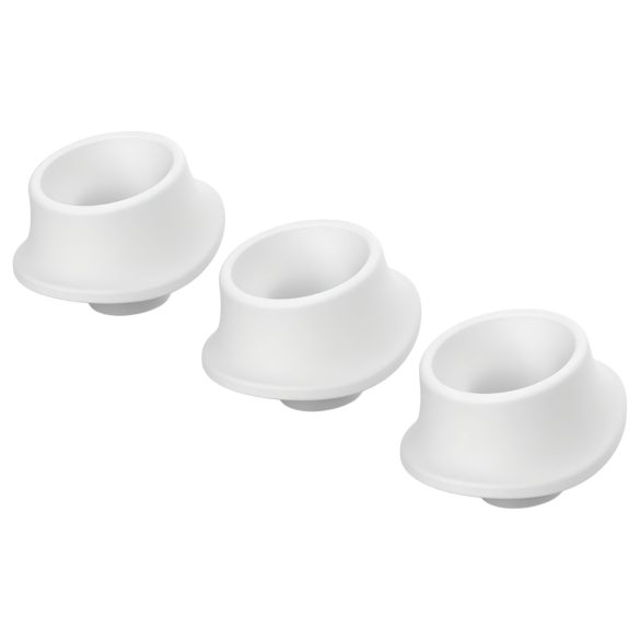 Womanizer L - vervangende zuigkapset - wit (3 stuks) - groot