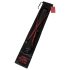 Vijftig tinten grijs - halsband & riem (zwart-rood)