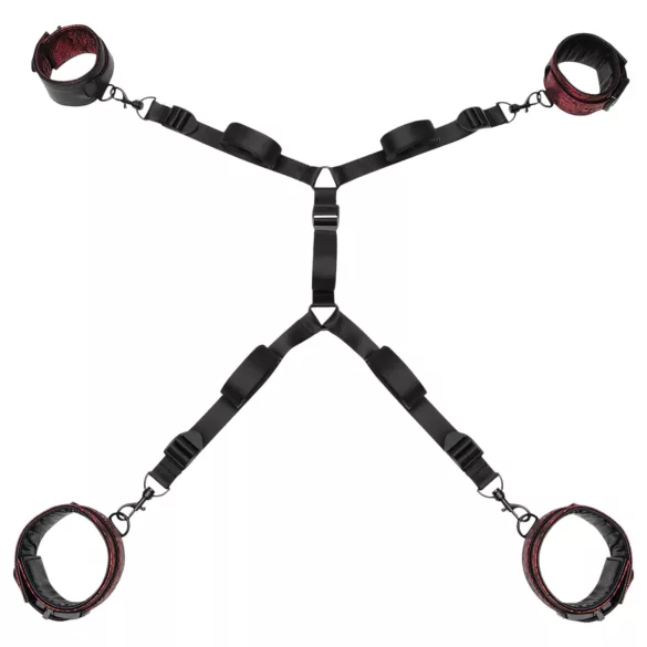 Fifty Shades of Grey - bondage boeienset - zwart/rood