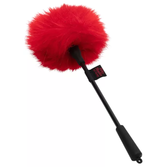 Fifty Shades of Grey - Pluim tickler - zwart/rood