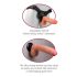 Real Feel Deluxe No.5 - Levensechte Vibrator (Huidtint)