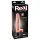Real Feel Deluxe No.7 - realistische vibrator met balzak - huidkleurig
