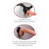 Real Feel Deluxe No.9 - Realistische Vibrator (Naturel)