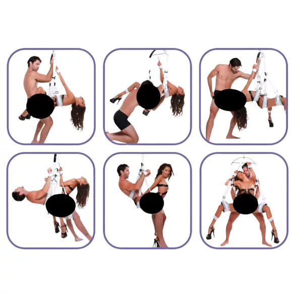 Fetish - BDSM seksschommel - wit